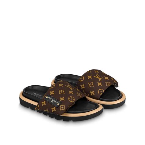 louis vuitton pool pillow slides